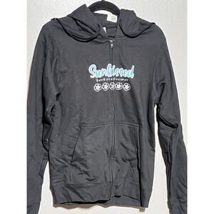 New‎ Sunkissed Zip Hoodie Black Size S  Cotton Soft Casual Travel